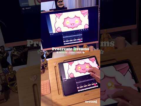 NEW YT Video using Procreate Dreams for making ANIMATED EMOTES ✍️ #shorts #art #emotes