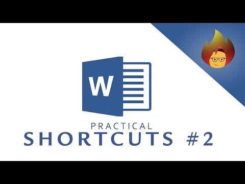 Practical Word 2016 Shortcuts #2