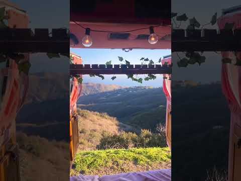 A beautiful SoCal view⛰️🌊🚐🌸🌞🌈✨