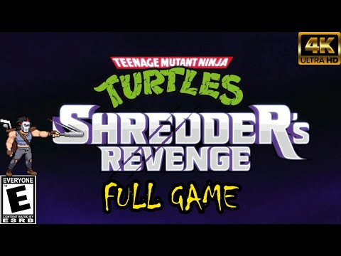 TMNT: Shredder's Revenge - Full Playthrough (1P Story Mode, Casey Jones, Pre-DLC)