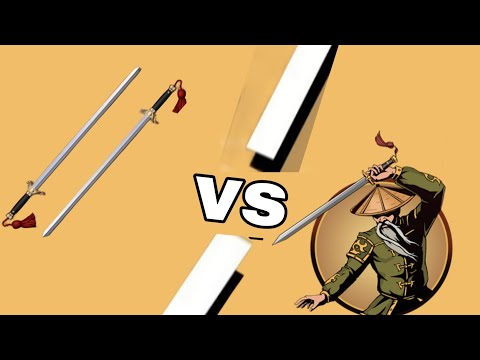 Hermit vs Hermit swords 🔥 in shadow fight 2 by mh games|watch till end|subscribe for more