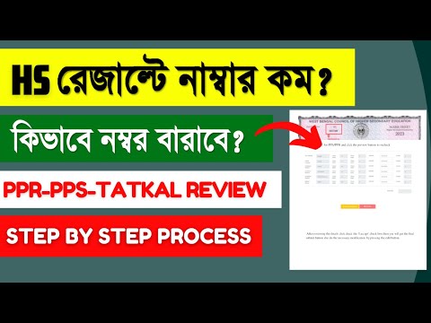 HS RESULT PPR and PPS | How To Apply Review and Scrutiny HS Result | HS Result Tatkal Review 2024 |