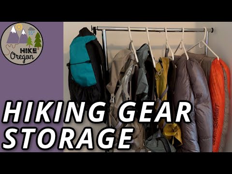 How I Store My Hiking & Backpacking Gear