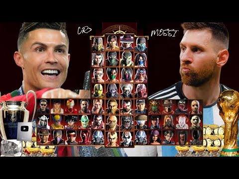 Mortal Kombat 9 - RONALDO & MESSI - Expert Tag Ladder - Gameplay @(1080p) - 60ᶠᵖˢ ✔