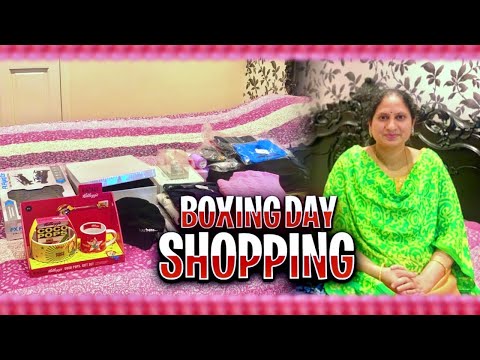 Boxing Day  Shopping Haul|MacBook Pro Unboxing|Surekha Telugu Vlogs from London|Telugu Vlogs