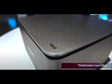 First Look: The NEW Lenovo ThinkCentre neo Ultra