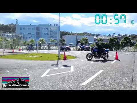 【CB400SF】OJIさんコーススラローム　11月6日