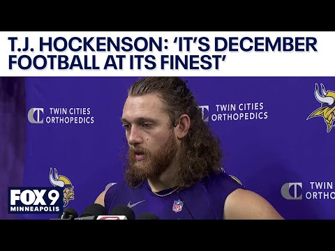 T.J. Hockenson on 13-2 Vikings hosting rival Packers: 'It's December football at its best'