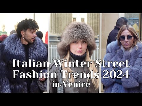 Italian Winter Street s Style 2024: What is worn in VENICE a week before THE VENICE CARNIVAL