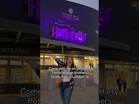 The Harry Potter Studio Tour in London! ⚡️ #harrypotter #wbstudiotour #tour #london #england