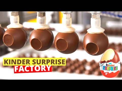 Ever Wondered How Kinder Surprise Choco Eggs Are Made?! Join us on this FanTECHstic Factory Tour!