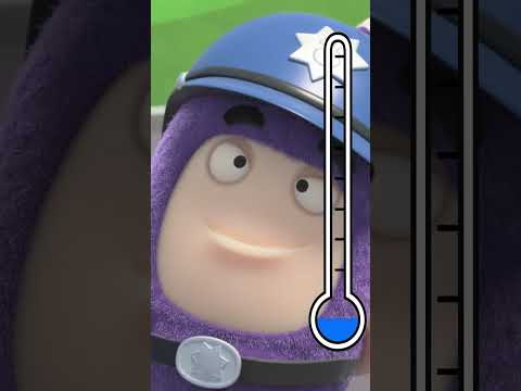 Officer Jeff VS Furious Fuse | Cartoons for Kids | #shorts | Oddbods & Antiks