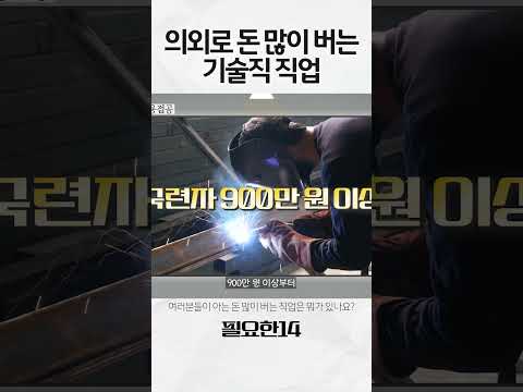 의외로 돈 많이 버는 기술직 직업