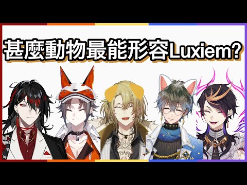 【Mysta Rias】Luxiem各個成員用動物來形容的話……?｜(他們齊人線下了！！！！！)【NIJI EN｜彩虹社EN｜中文字幕】