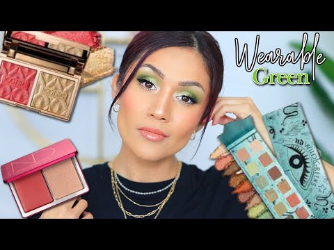 HOW TO : WEARABLE GREEN EYESHADOW AND TESTING Ft. Urban Decay Wild Greens Palette