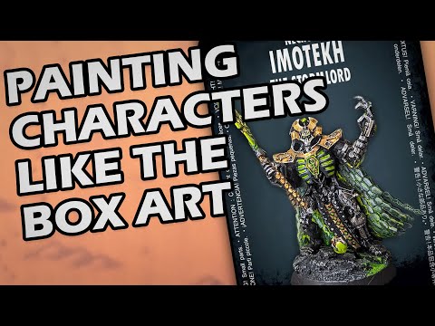 Should You Paint Warhammer Characters Like the Box Art?