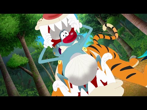 Oggy and the Cockroaches - Oggy and the Tiger (SEASON 5) BEST CARTOON COLLECTION | New Episodes HD