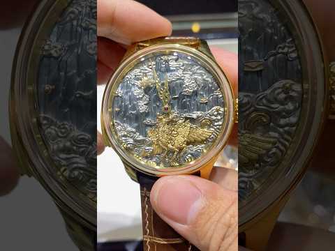 Sea-Gull Minute Repeater Automaton Watch. Three-legged Golden Sunbird  海鸥三问动偶腕表  三足金乌