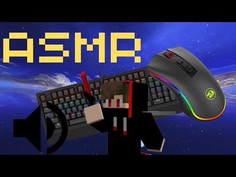 Keyboard & mouse sounds ASMR | Hylex Bedwars | sem tag miniyt