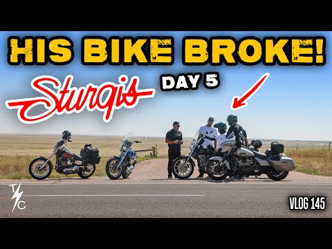 His Bike Broke! Will We Make It To Sturgis 2024? Day 5 - Vlog 145