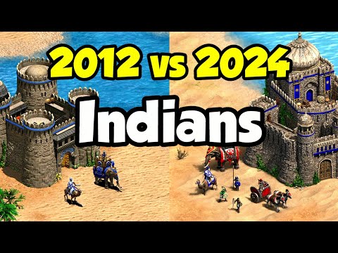 Indians: Through the Ages (2012 vs 2024)