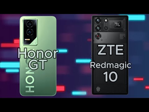 Honor GT vs ZTE RedMagic 10 Pro gaming phone comparison