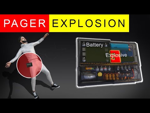 Pager Explosions in Lebanon - 3D Animation