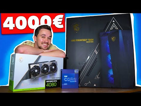 J'AI REÇU UN PC GAMER à 4000€ (pour l'un d'entre vous)