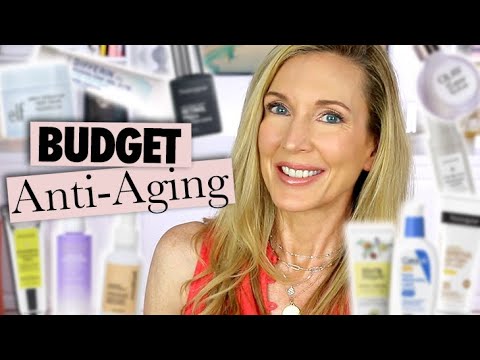 Best BUDGET Anti-Aging Skincare from the Drugstore!