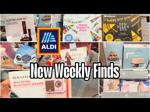 ALDI New Wednesday Weekly Arrivals * Self Care Spa* New Years * Holiday Finds & More