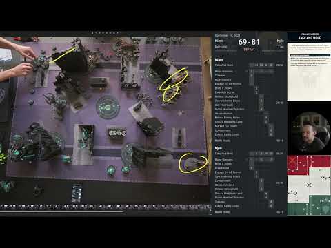 Necron VS Tau  | Warhammer 40k Compeitive Battle Report