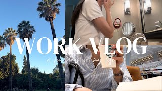 Vlog of a corporate girl👩‍💻｜ business trip to California 🇺🇸｜work outfits | work culture in the US