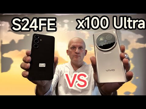 VIVO X100 ULTRA VS S24 FE  Side by side camera comparison