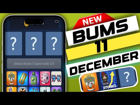 bums lottery cards today 11 december | bums | bums airdrop 11 december lottery #bums #bumslottery