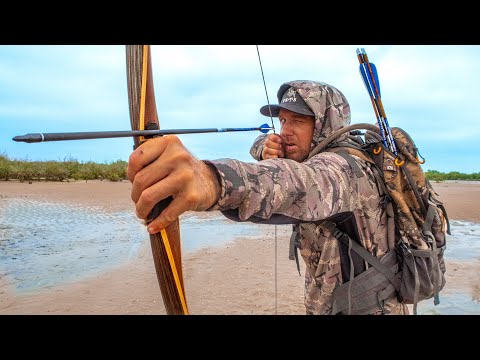 24 Hours Surviving The HARDEST Mangroves - SOLO CAMPING - Bow n Arrow