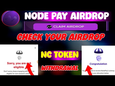 Nodepay Airdrop not eligible solution✅ | Nodepay NC token price | Nodepay Airdrop allocation checker