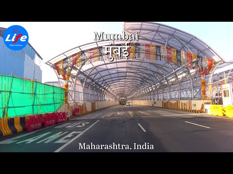 Coastal Road 4K - Driving Downtown - Mumbai City INDIA