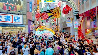 4K60【渋谷センター街ねぶた祭り】センター街夏まつり 2024 東京 Japan