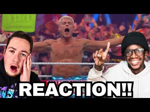 WWE ROYAL RUMBLE 2024 REACTIONS!!