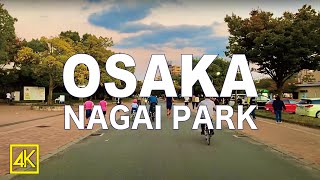 Walking in Nagai Park OSAKA JAPAN 4K