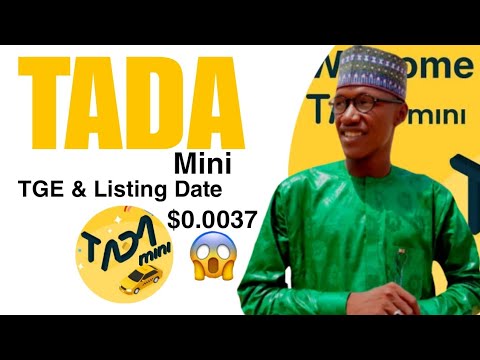 TADA Mini Listing How to Claim TADA  MVL Airdrop | $0.00372