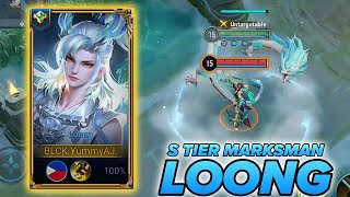 LOONG - S TIER MARKSMAN GAMEPLAY RANK MASTER - HONOR OF KINGS