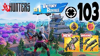 103 Elimination Solo Vs Squads "Zero Build" Gameplay Wins (Fortnite chapter 6)