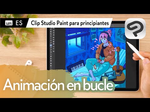 Cómo crear animaciones en bucle | Clip Studio Paint para principiantes