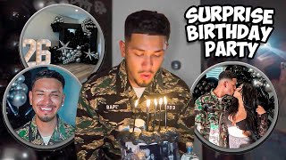 THREW MY FIANCE A SURPRISE PARTY *EMOTIONAL*