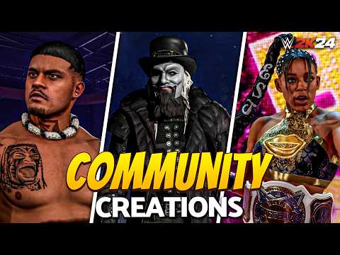 Best COMMUNITY CREATIONS in WWE 2K24 | Uncle Howdy, Bianca Belair, Zilla Fatu & more | Ep. 7