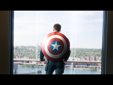 캡틴 vs 스트라이크 팀 엘리베이터 싸움 장면 | 캡틴 아메리카: 윈터 솔져 (Captain America: Winter Soldier, 2014) [4K]