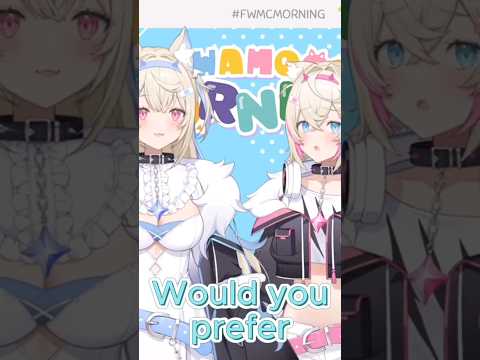 Would you rather? Haunted House or Natto?[Fuwawa And Mococo Abyssgard | Hololive] #FUWAMOCO #lilFWMC