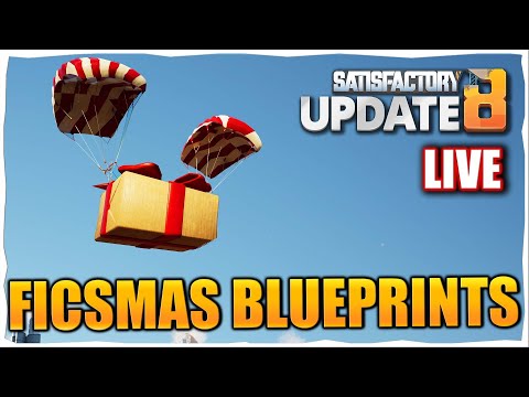 Ficsmas Blueprint Preparations Satisfactory Update 8