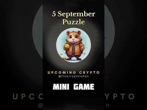 5 September puzzle solving hamster #puzzlesolving #hamsters #crypto #freebitcoin #puzzleslover